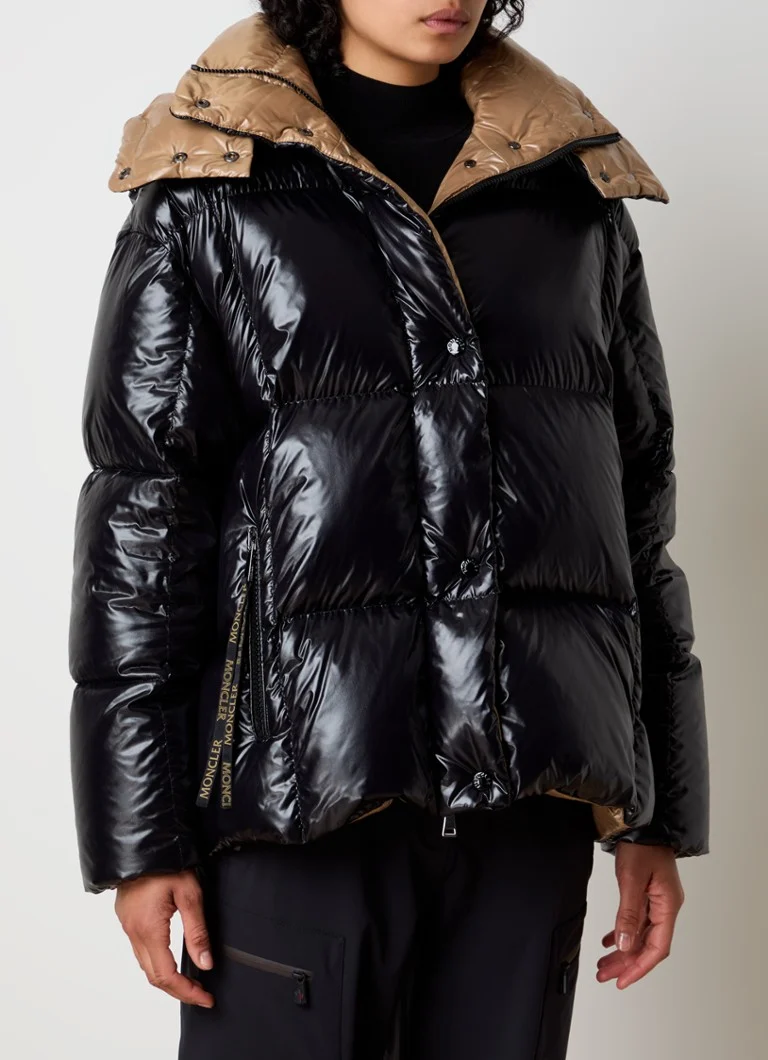 Moncler  Maire puffer jack met donsvulling en afneembare capuchon