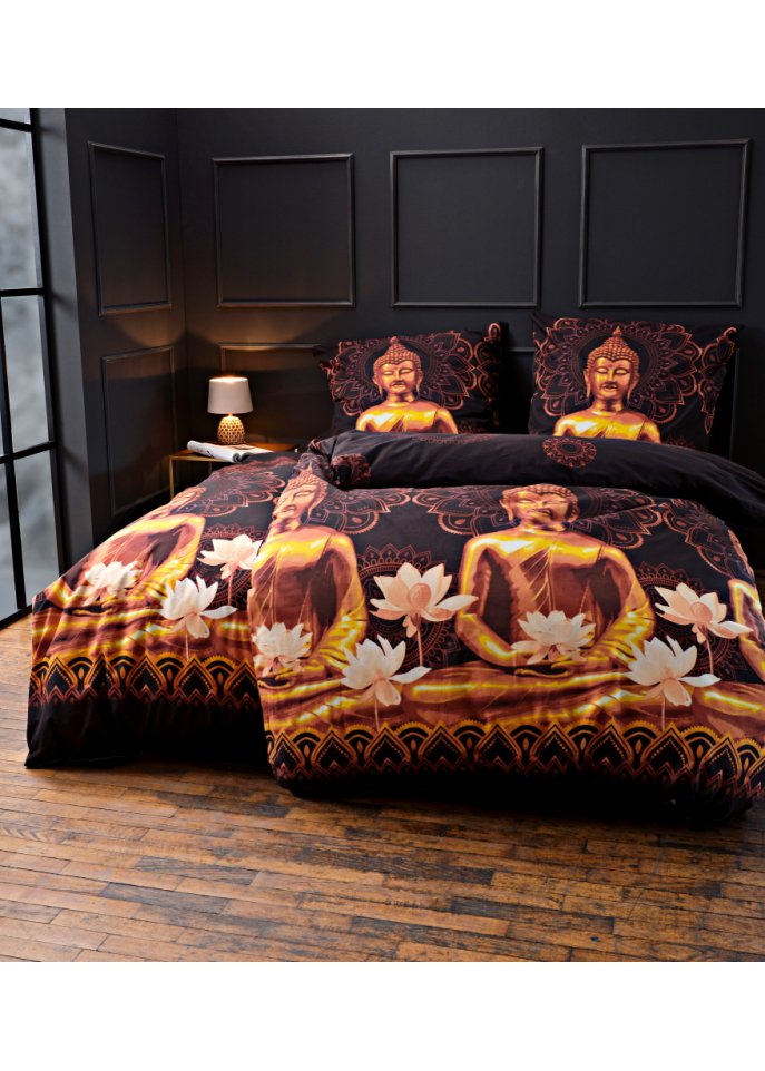 Bettwäsche mit Buddhas