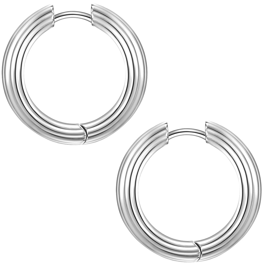 Glanzstücke München Créoles en argent Argent sterling en Argent Boucles d'oreilles