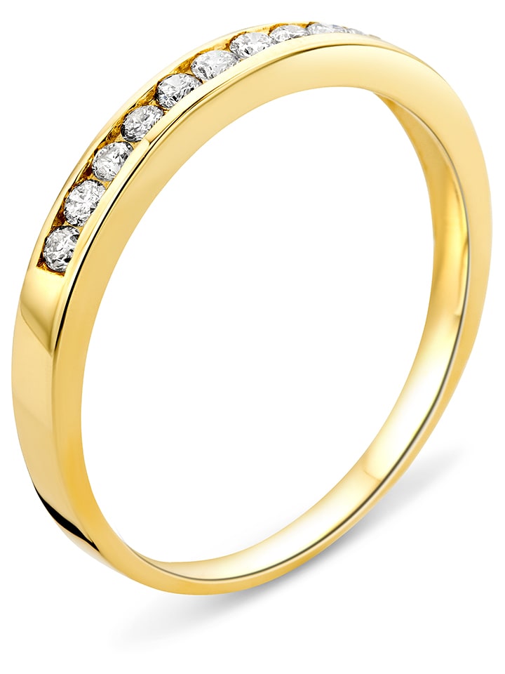 Diamant Exquis Gold-Ring mit Diamanten günstig kaufen