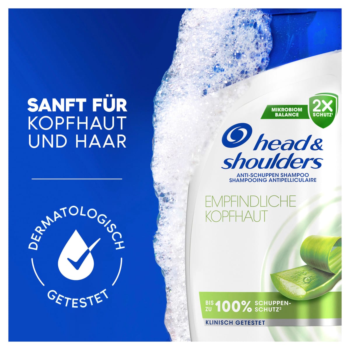 Shampoo Anti-Schuppen bei empfindlicher Kopfhaut, 500 ml