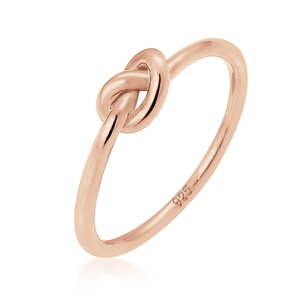 Elli Elli Bague Femmes Nœud Délicat Filigrane en Argent Sterling 925 Bague