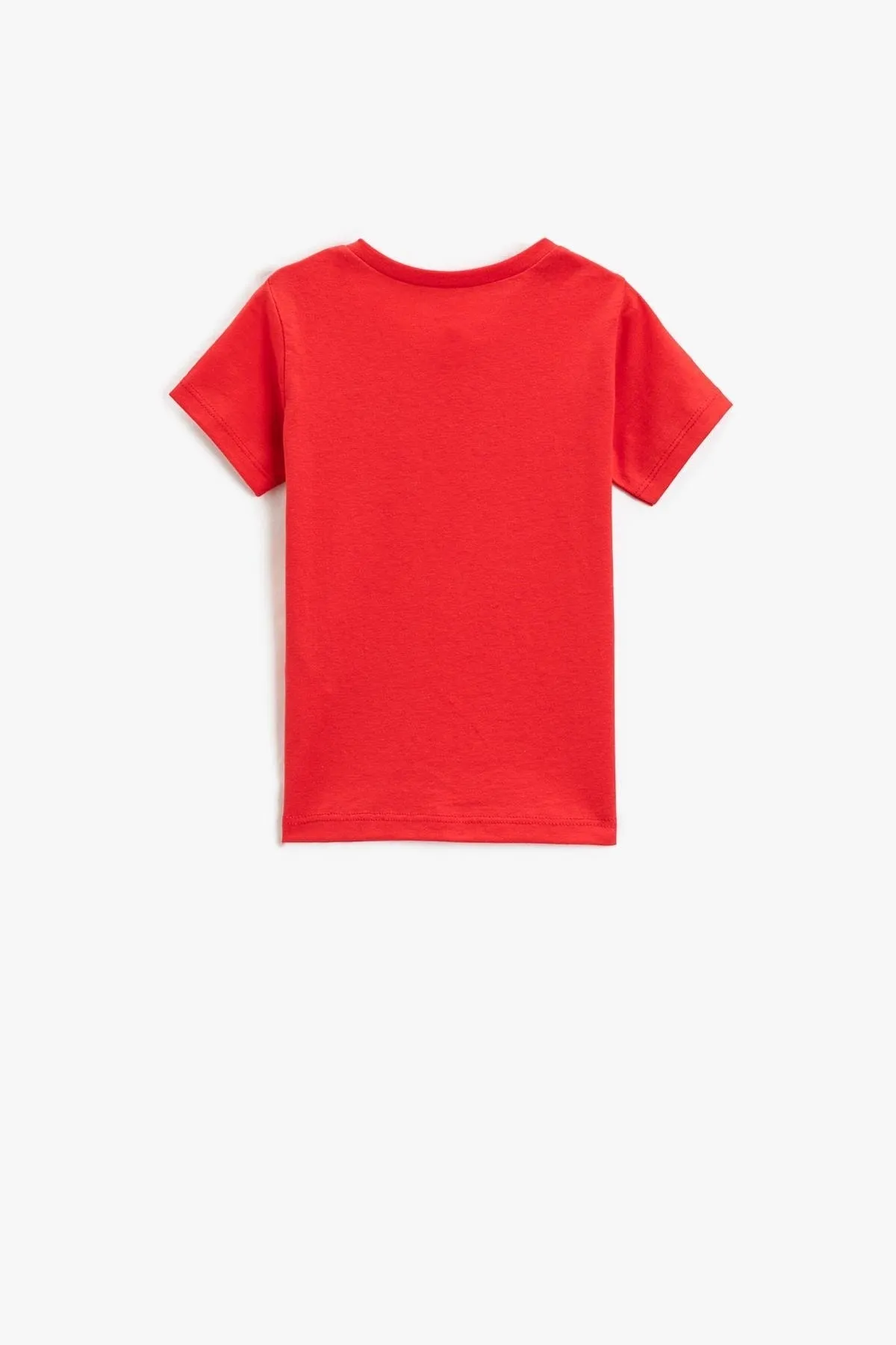Koton  Rotes Tsh Ss mit Eiscreme-Grafiken
