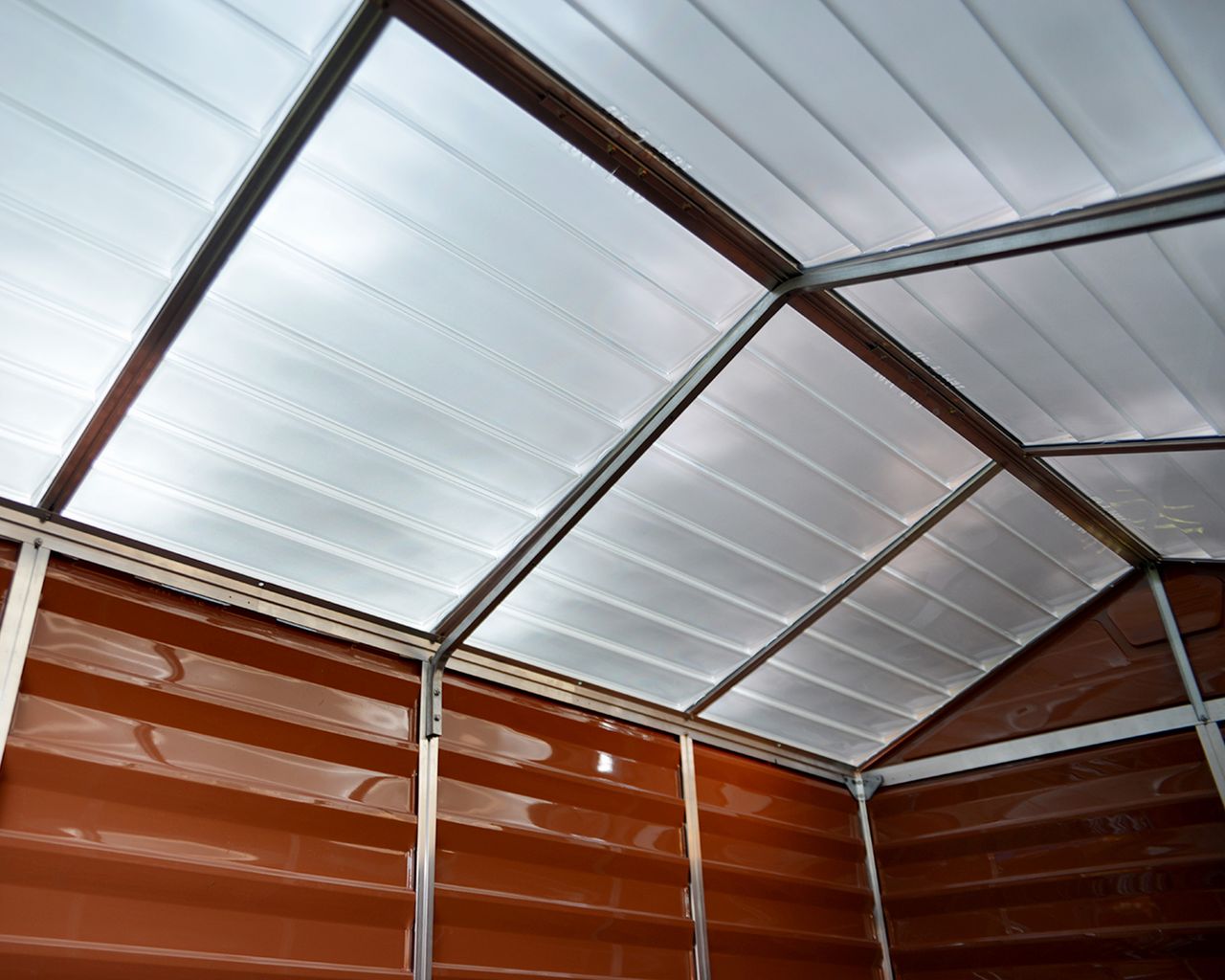 Canopia by Palram Gerätehaus Skylight  229 x 185,4cm Amber