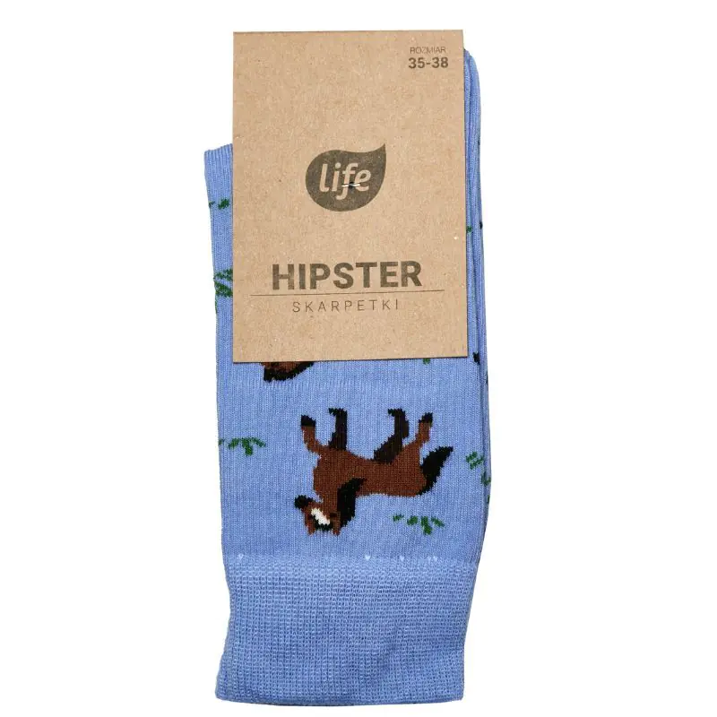 Life Hipster Sokker Hestemønster Størrelser 35-38