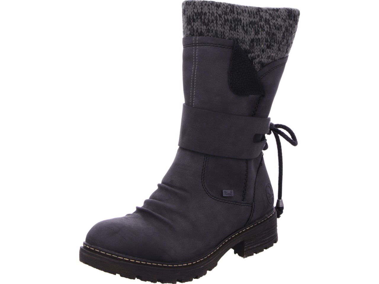 RIEKER Winterstiefel grau