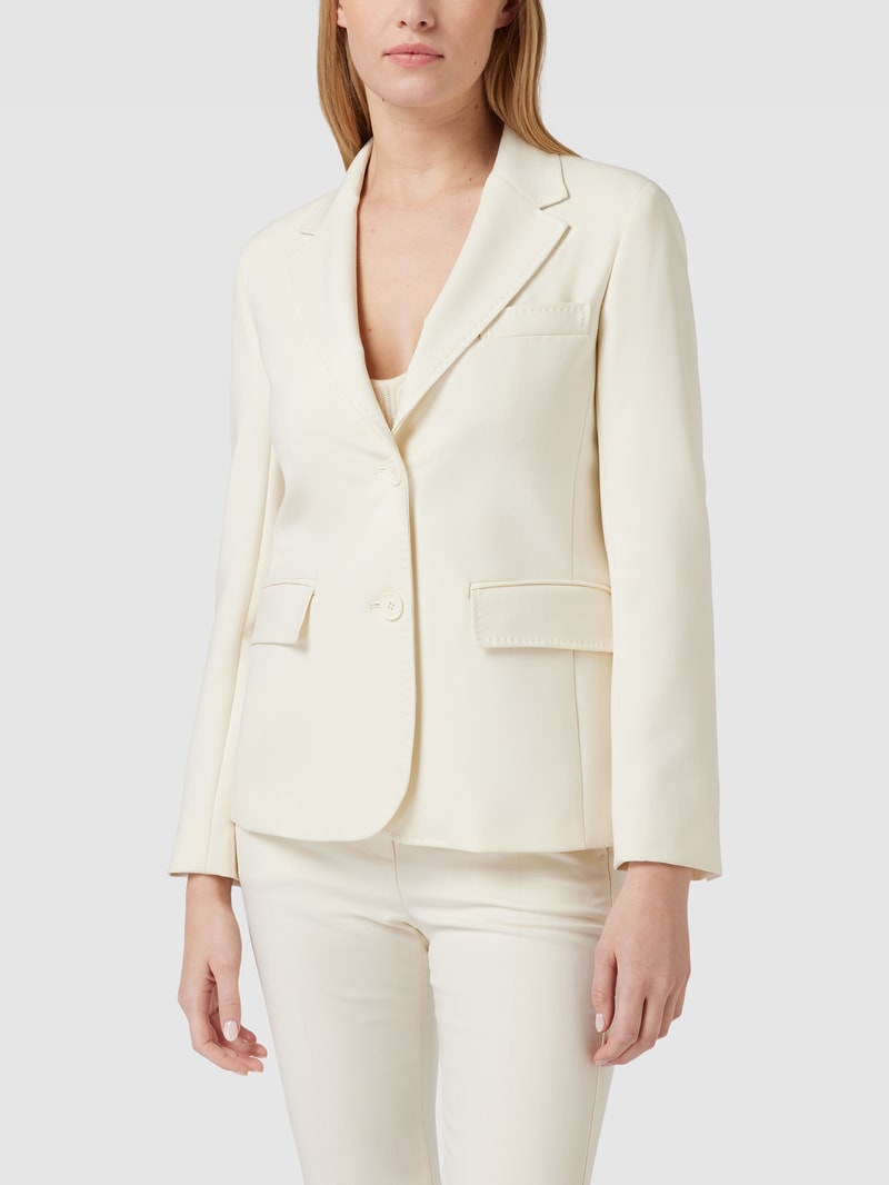 Blazer mit Reverskragen Modell 'UVA' in ecru