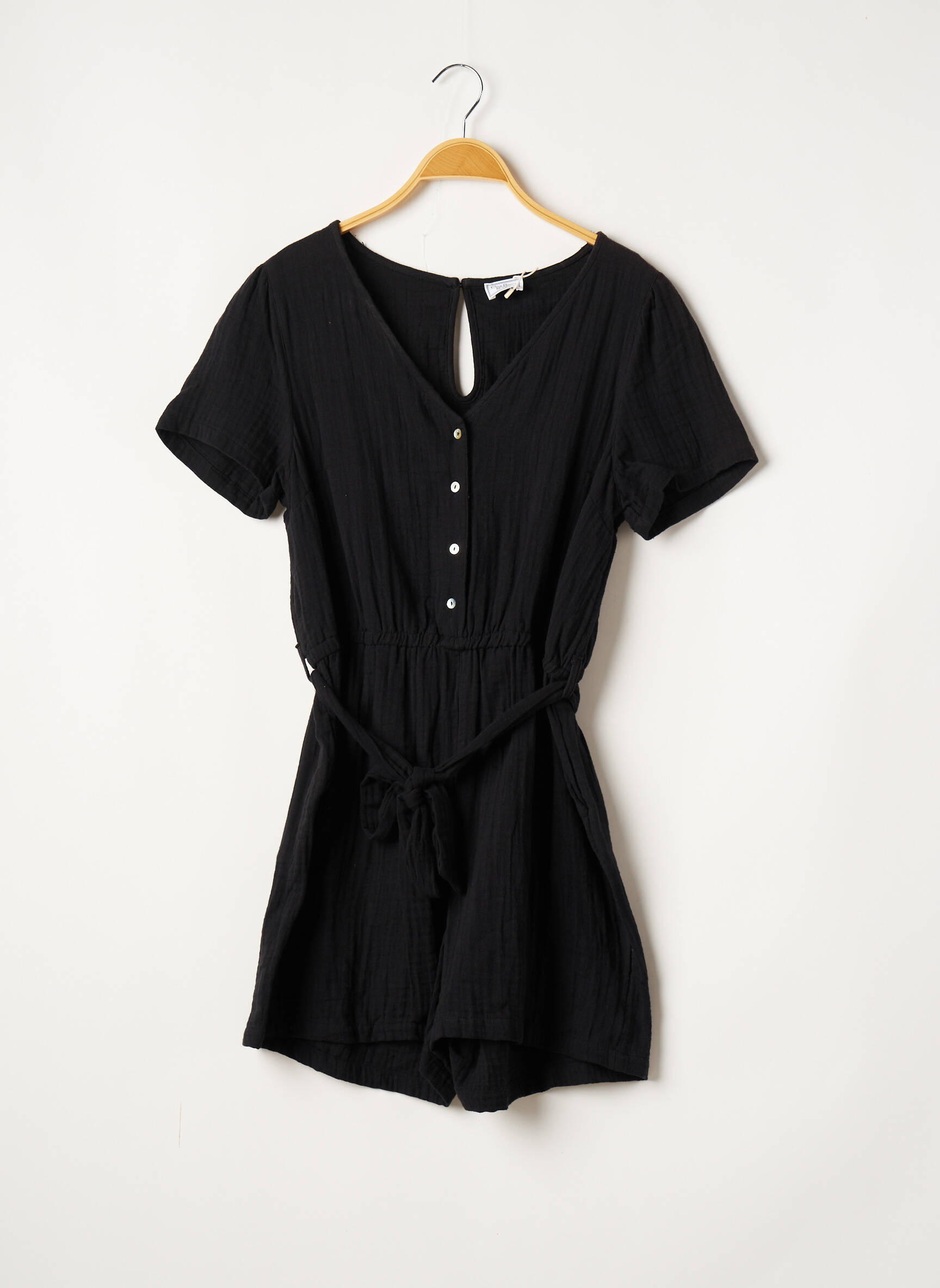 C Est Beau La Vie Combi Shorts Femme couleur noir