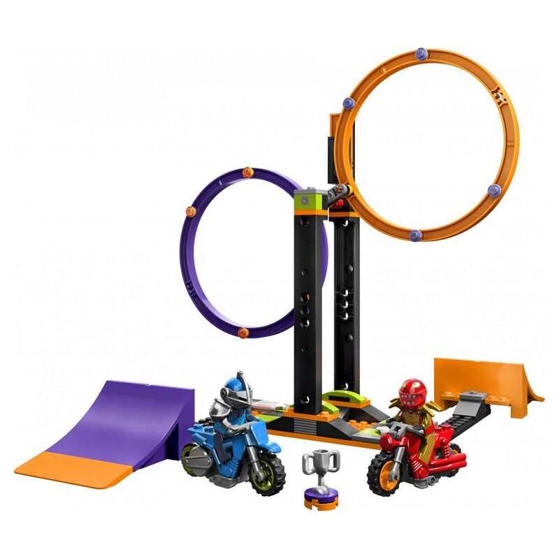 60360 Le défi de cascade : les cercles rotatifs LEGO City