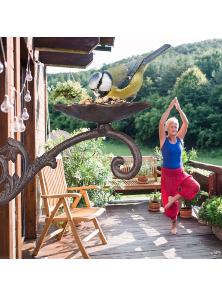 relaxdays Vogeltränke in Braun günstig kaufen onesize