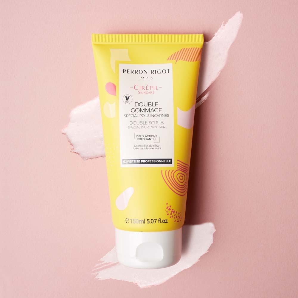 perron rigot Double Gommage Spécial Poils Incarnés 150ml soin épilation