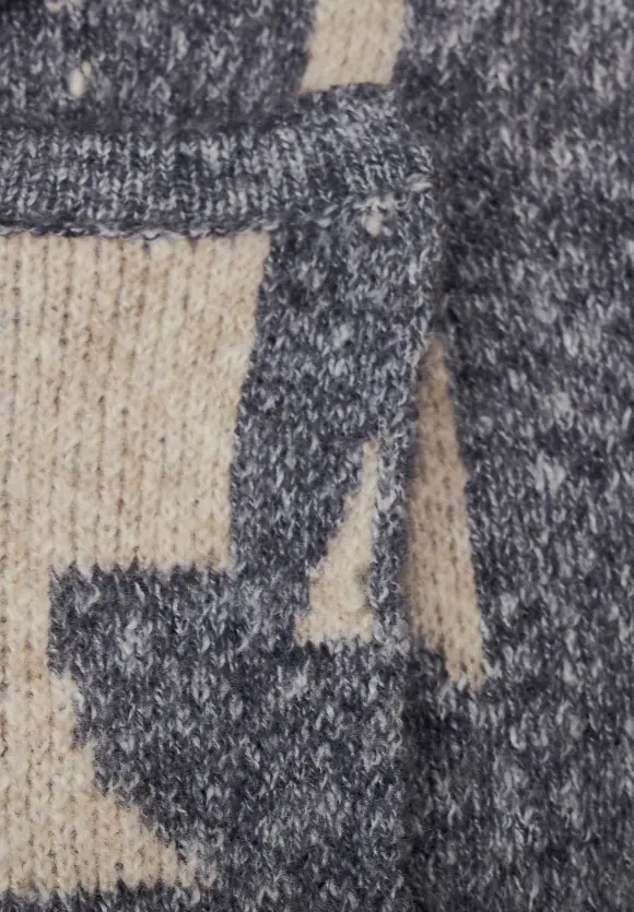 CECIL Jacquard Cardigan