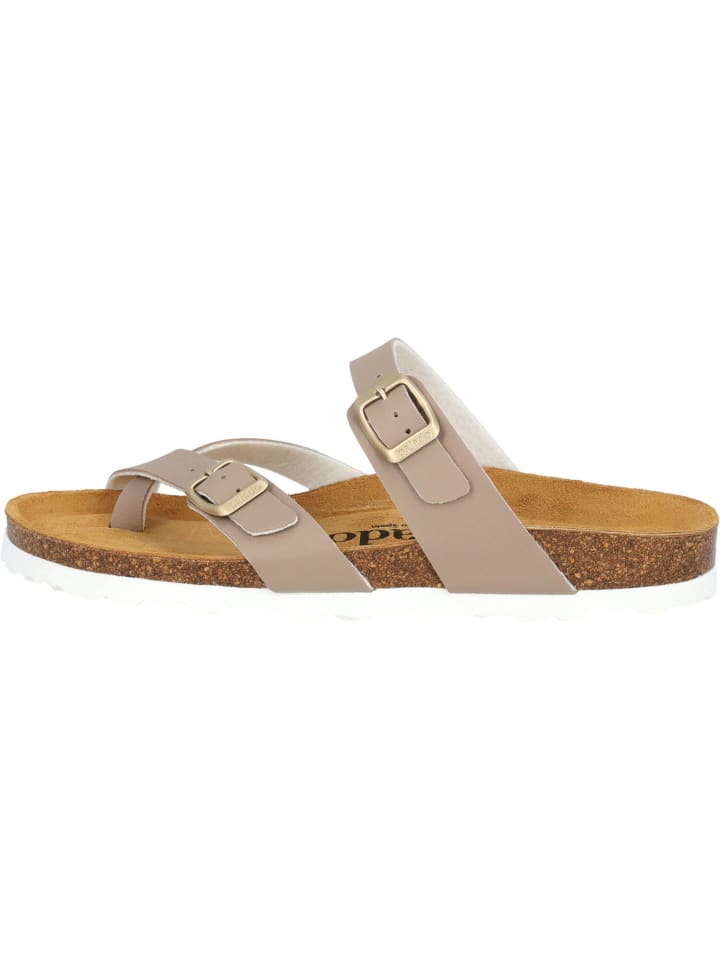 palado Pantoletten in beige matt günstig kaufen