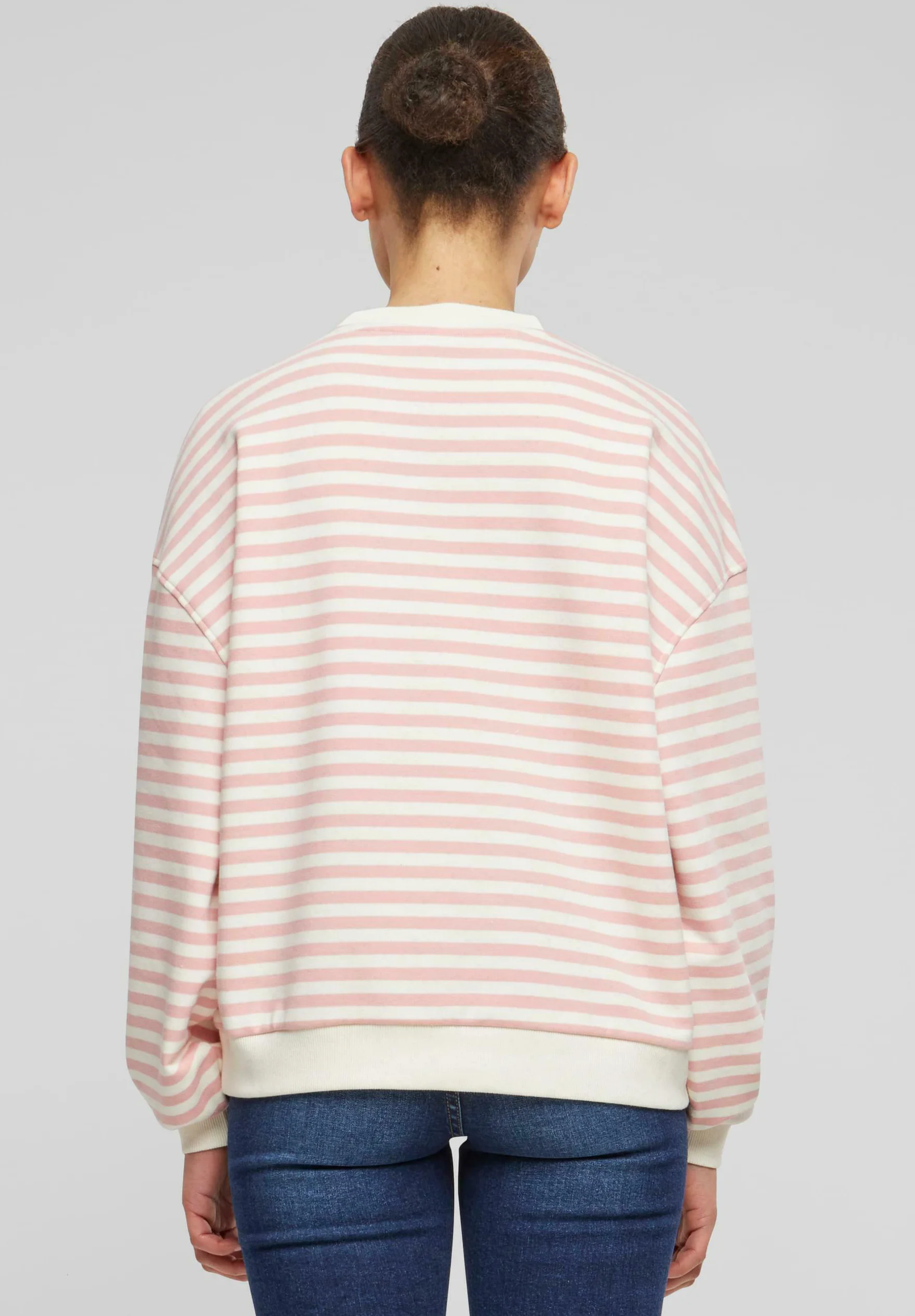 Sudadera Urban Classics con cuello redondo a rayas