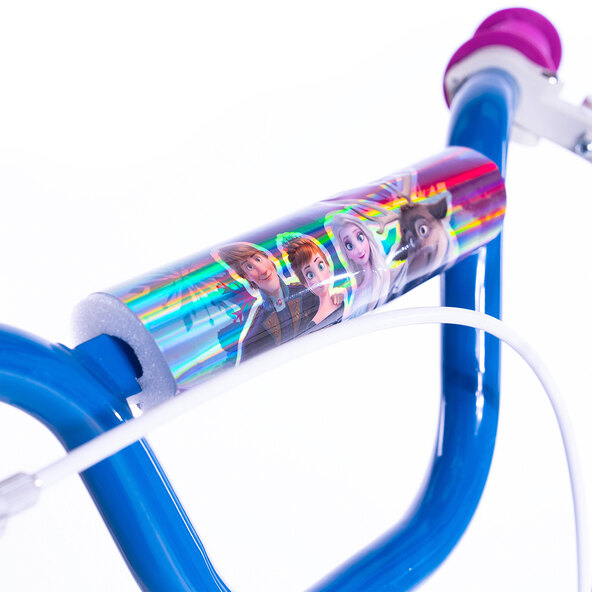 Kinder-Fahrrad Frozen 16 Zoll, blau