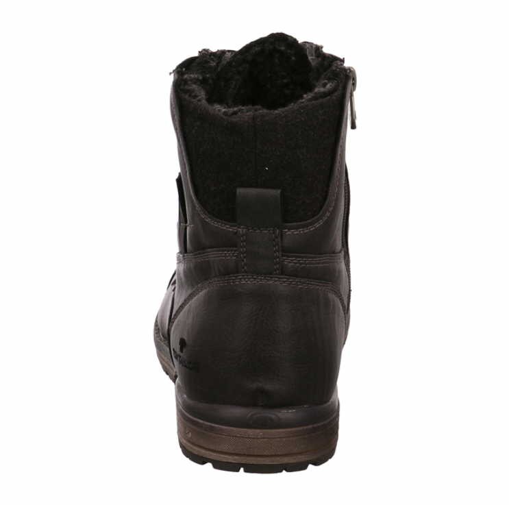 TOM TAILOR Schnür-Stiefeletten grau