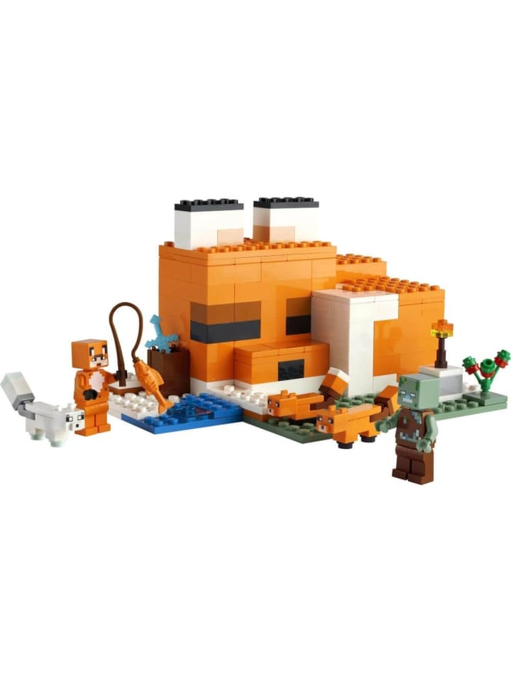 LEGO LEGO® Minecraft 21178 Die Fuchs-Lodge in Mehrfarbig ab 8 Jahre günstig kaufen onesize