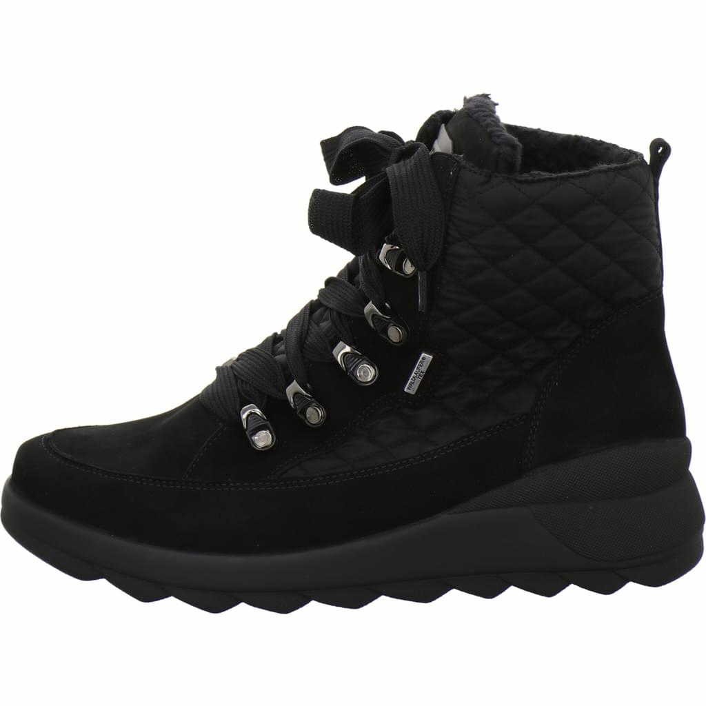 WALDLÄUFER Schnür-Stiefeletten schwarz