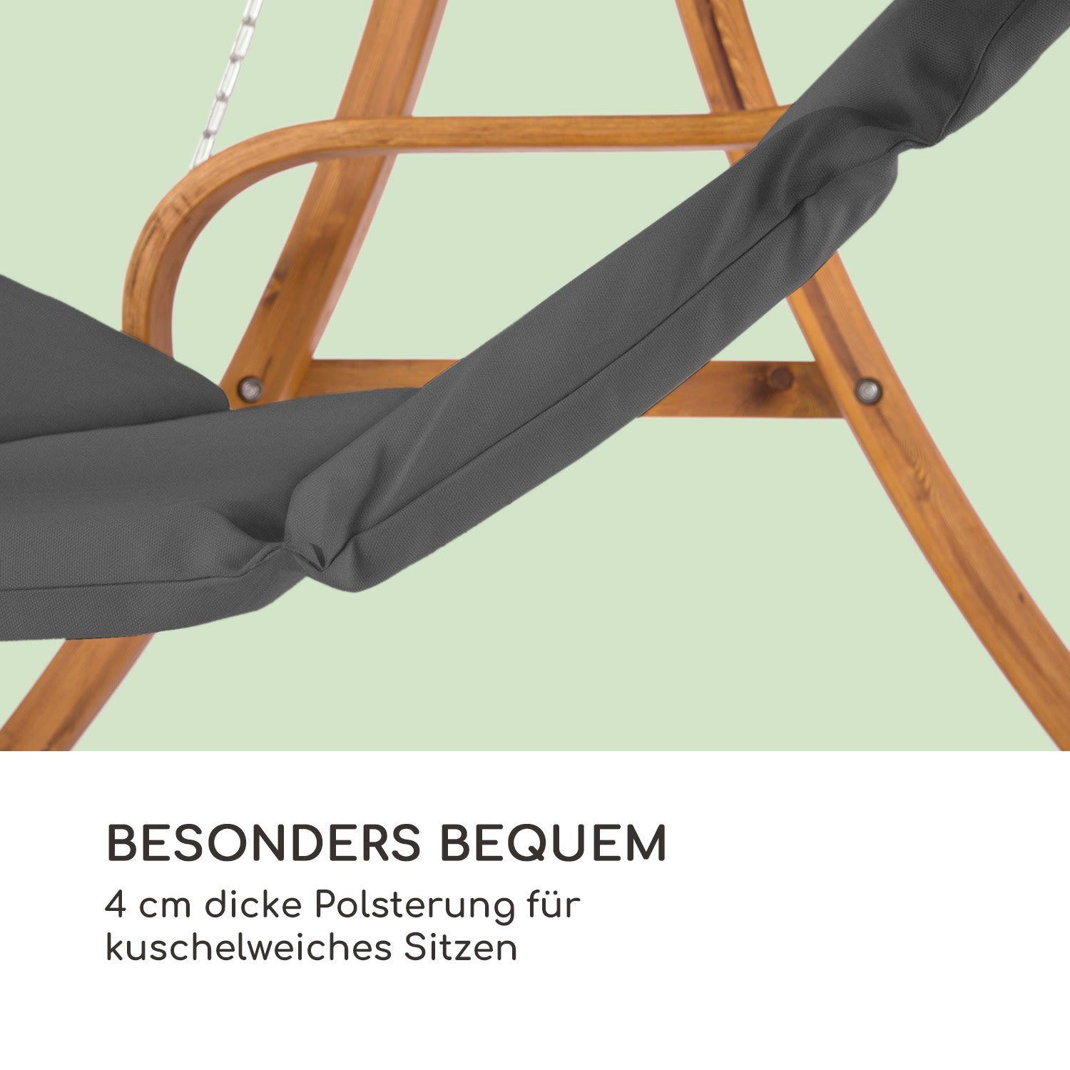 blumfeldt Hollywoodschaukel Maui, Set, BxTxH: 182x125x194 cm
