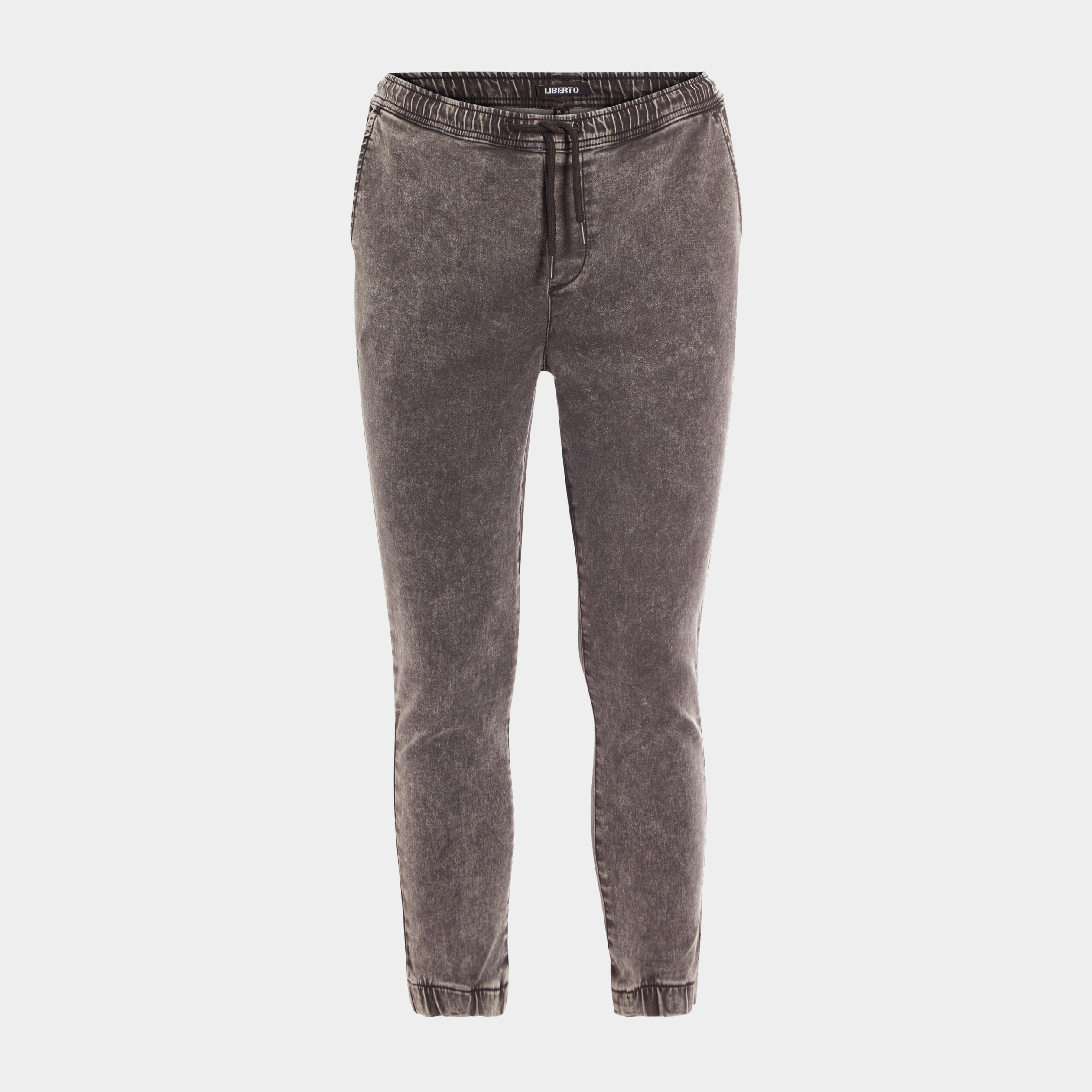 Pantalon de jogging taille élastiquée noir homme | La Halle