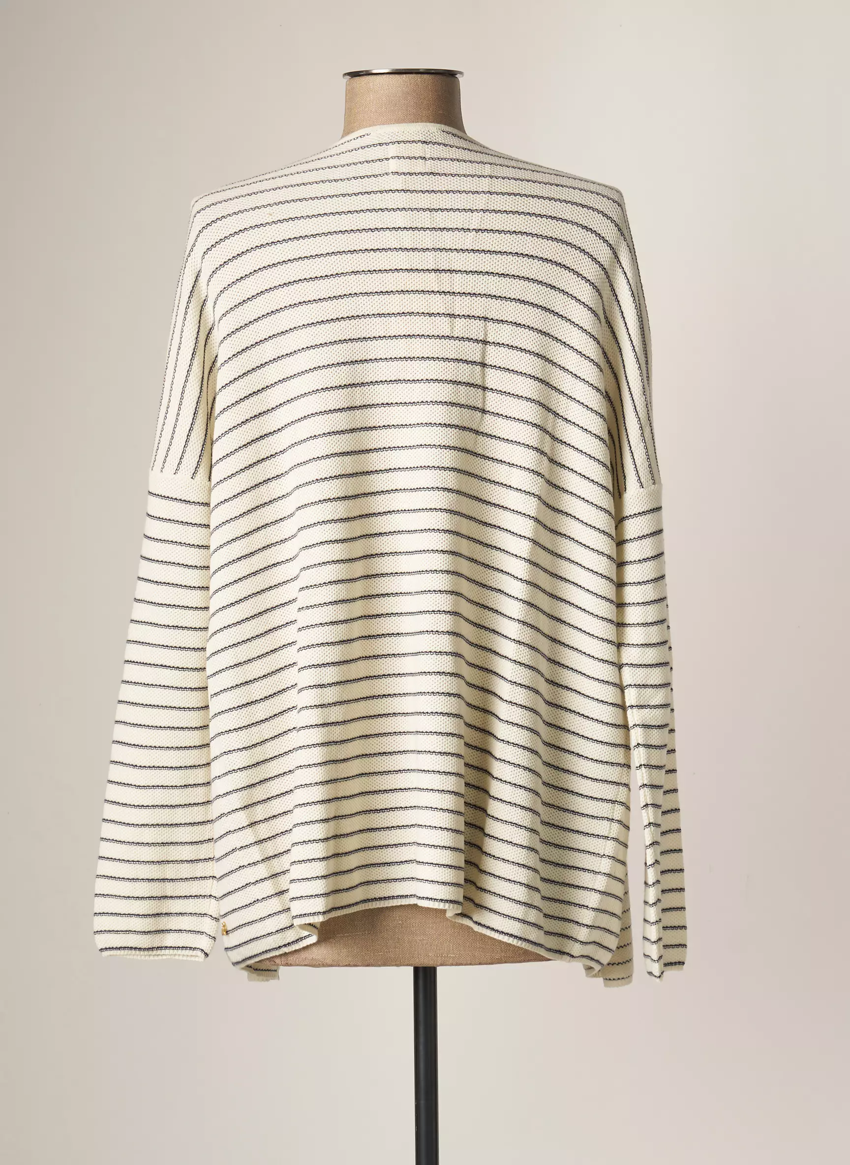 Des Petits Hauts Cardigans Femme couleur beige