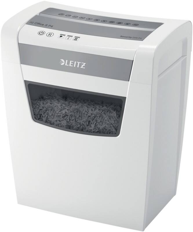 Leitz IQ Home Office S Aktenvernichter 8099 14 Blatt Partikelschnitt Sicherheitsstufe P-4 23 L