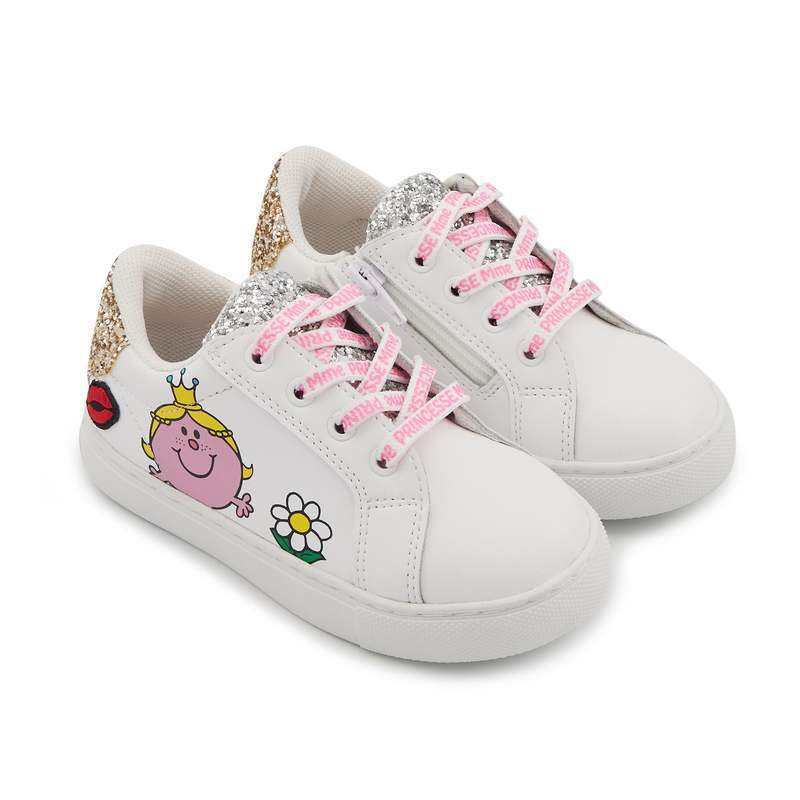 Baskets en cuir Mini Simone monsieur madame princesse