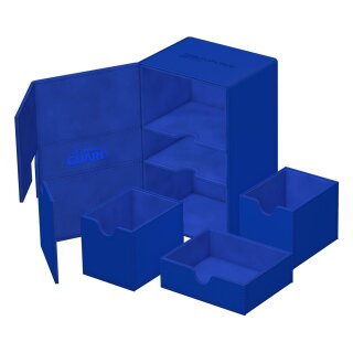 Ultimate Guard Twin Flip`n`Tray 160+ XenoSkin Monocolor - Blau