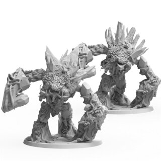 Eldfall Chronicles - Miniatures - Earth Elementals