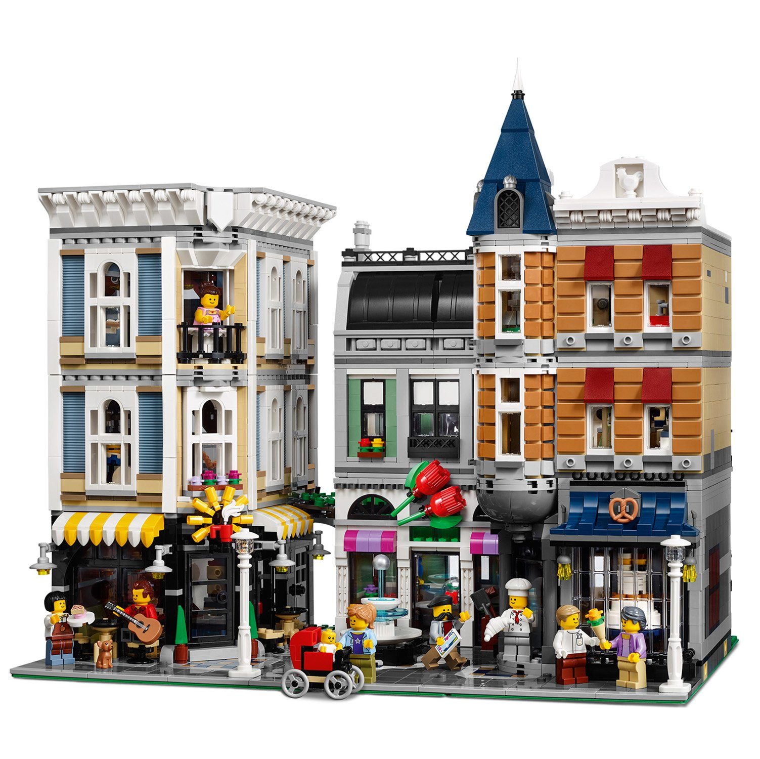 LEGO® Konstruktionsspielsteine LEGO® Creator Expert - Stadtleben, (Set, 4002 St)