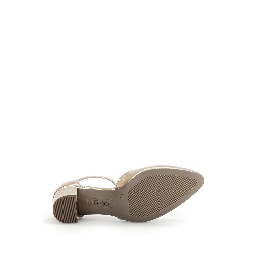 Gabor fashion Spangenpumps gold