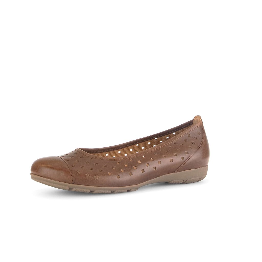 Gabor fashion Eleganter Ballerina braun