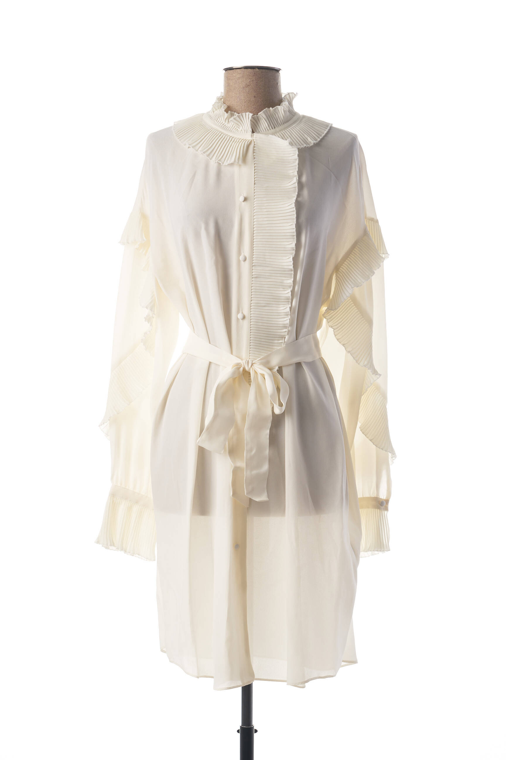 Twinset Tuniquemanchelongue Femme couleur beige