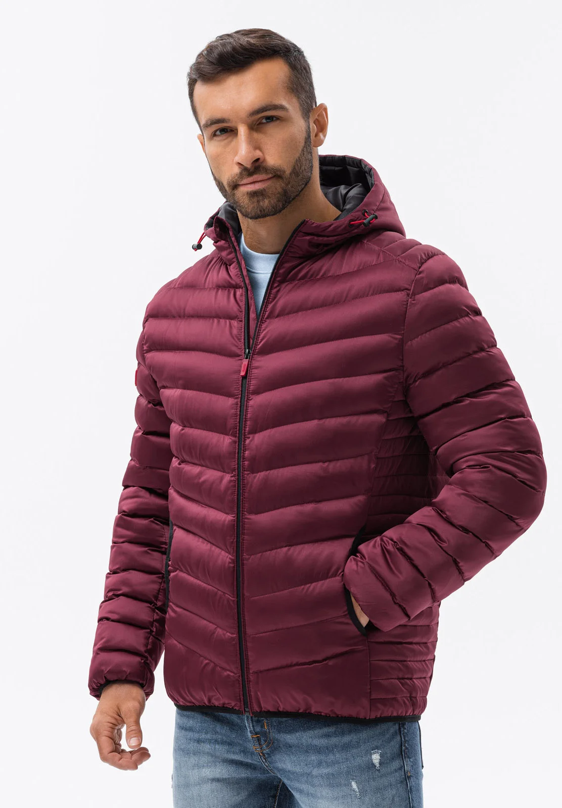 Chaqueta de invierno ombré