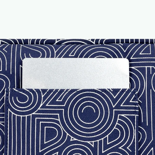 Small Antibes navy blue fanny pack