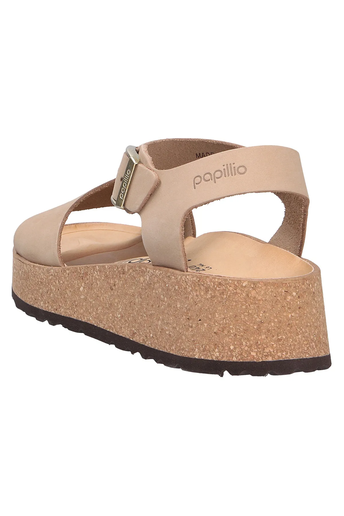 Birkenstock  Sandalette - Beige - Keilabsatz