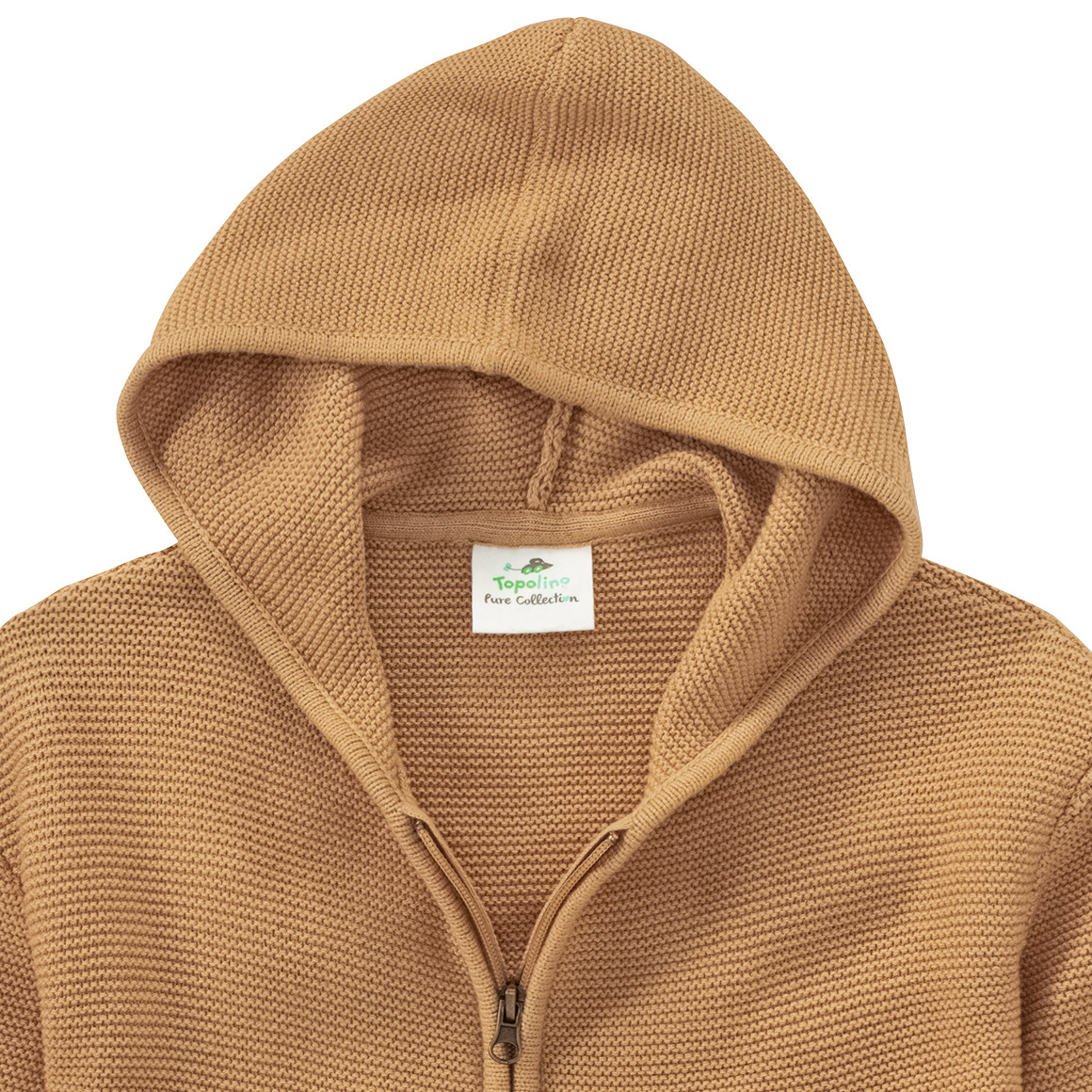 Jungen Strickjacke mit Kapuze