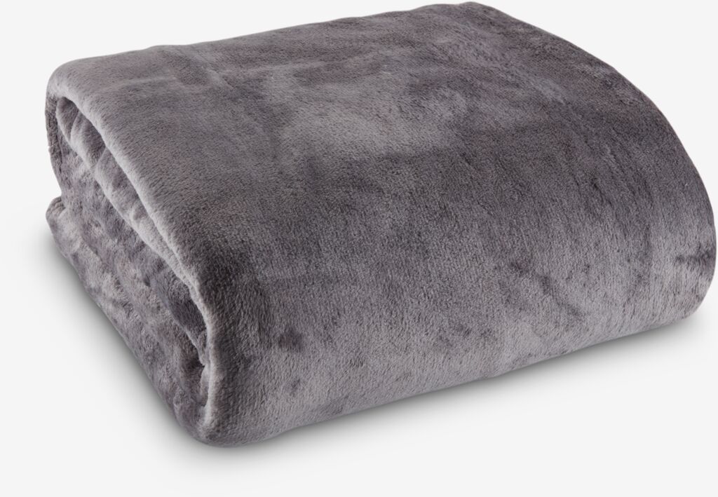 GULSKOLM Fleece Blanket GULSKOLM 220x240 Gray