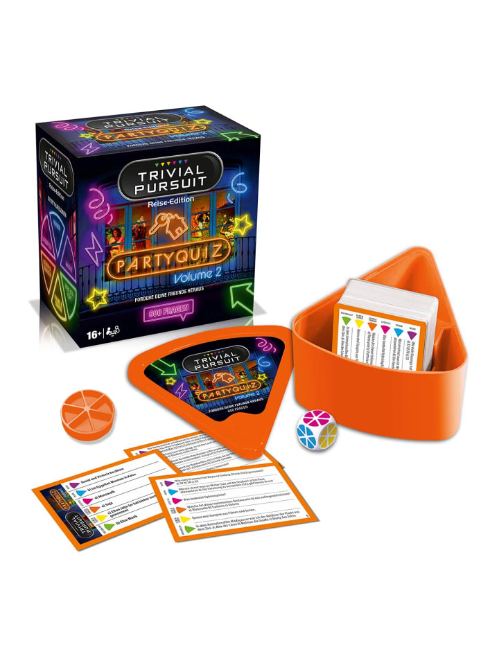 Winning Moves Trivial Pursuit Partyquiz Vol 2 Wissens Spiel Quiz Ratespiel in bunt günstig kaufen onesize