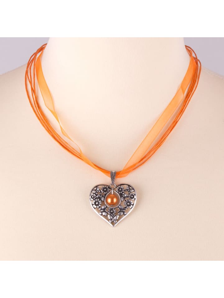 Lusana Kette in orange günstig kaufen onesize
