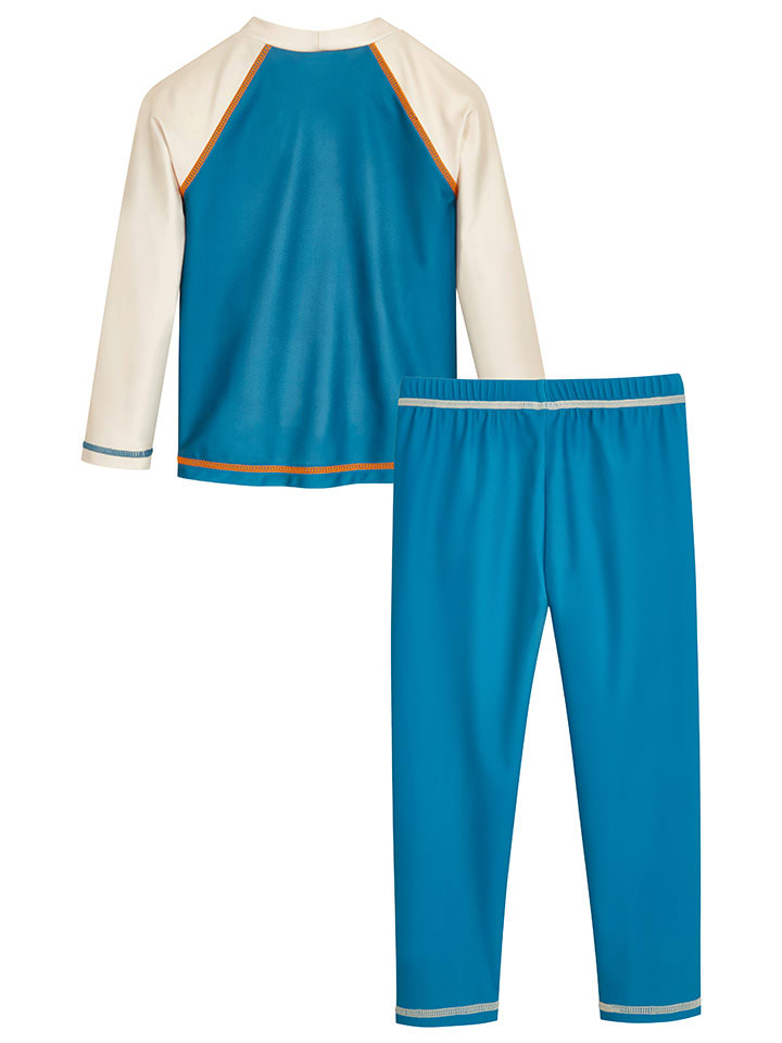 Playshoes 2tlg. Badeoutfit in Blau/ Creme günstig kaufen