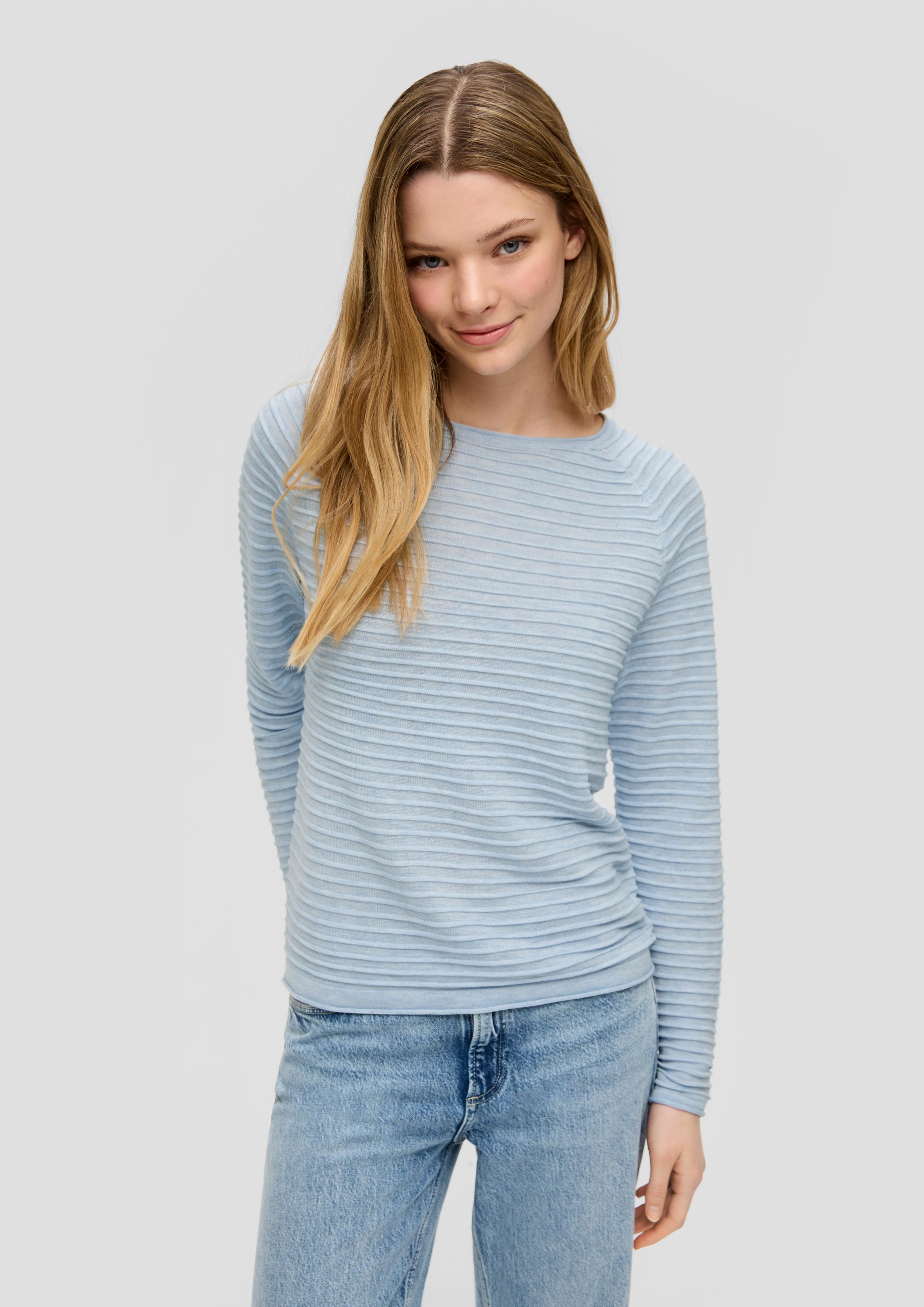 Strickpullover mit Streifen-Optik  2154039-61W0