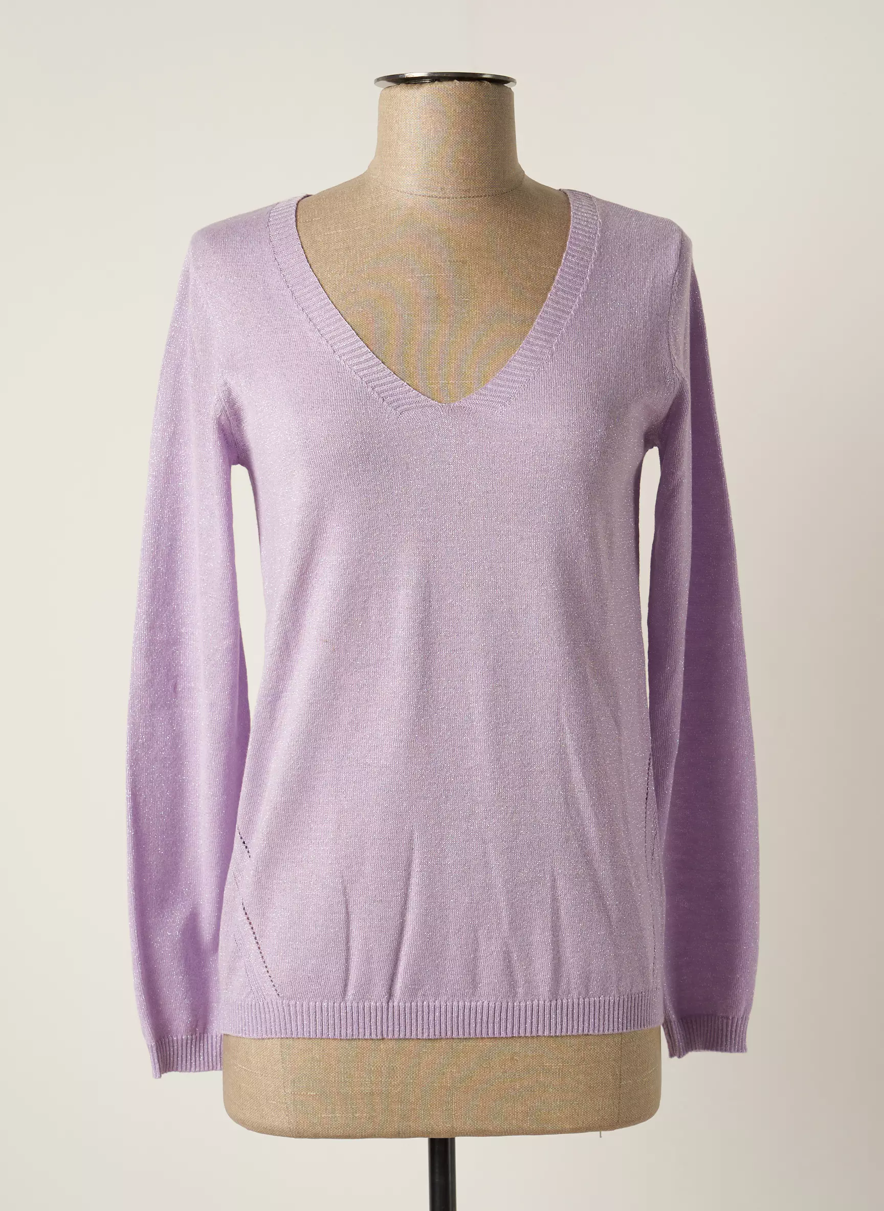 Julie Guerlande Pulls Femme couleur violet