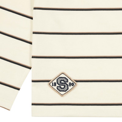 T-Shirt langarm, beige für Jungs