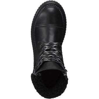 Alpe Woman Schnür Boots in schwarz
