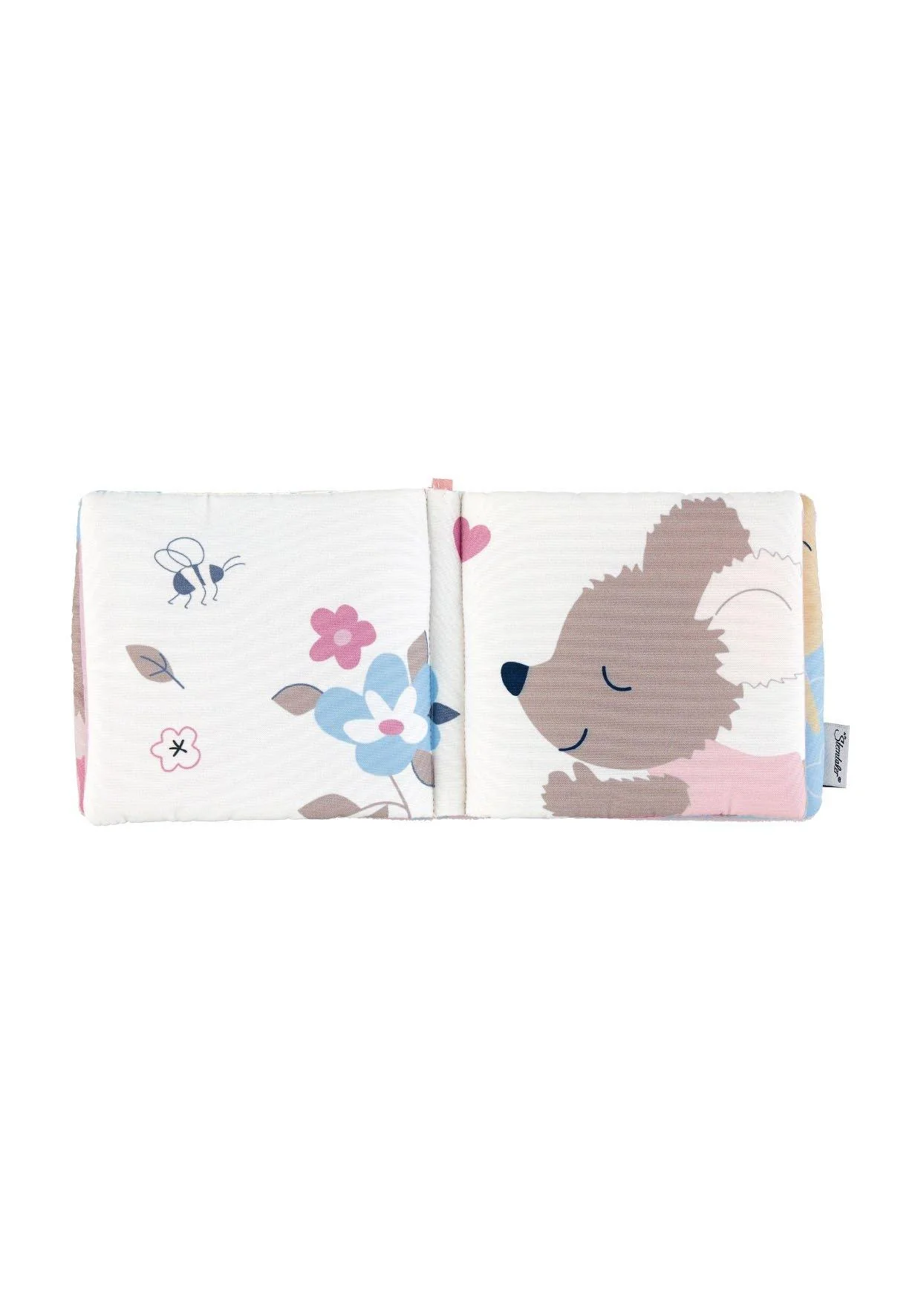 Spielbuch Maus Mabel in Rosa, zum Anbinden