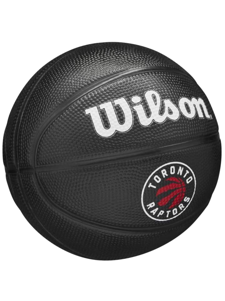 Wilson Wilson Team Tribute Toronto Raptors Mini Ball in Schwarz günstig kaufen 3