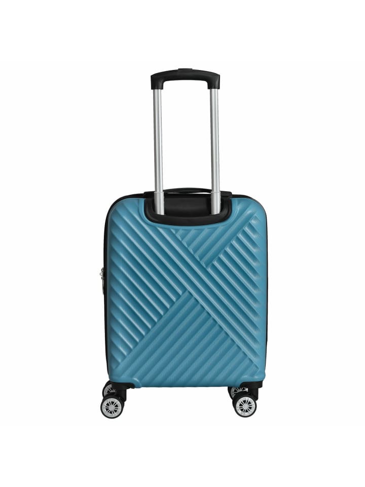 Paradise by CHECK.IN Kingston - 4-Rollen-Kabinentrolley 55 cm (lila) in tÃ¼rkis günstig kaufen onesize