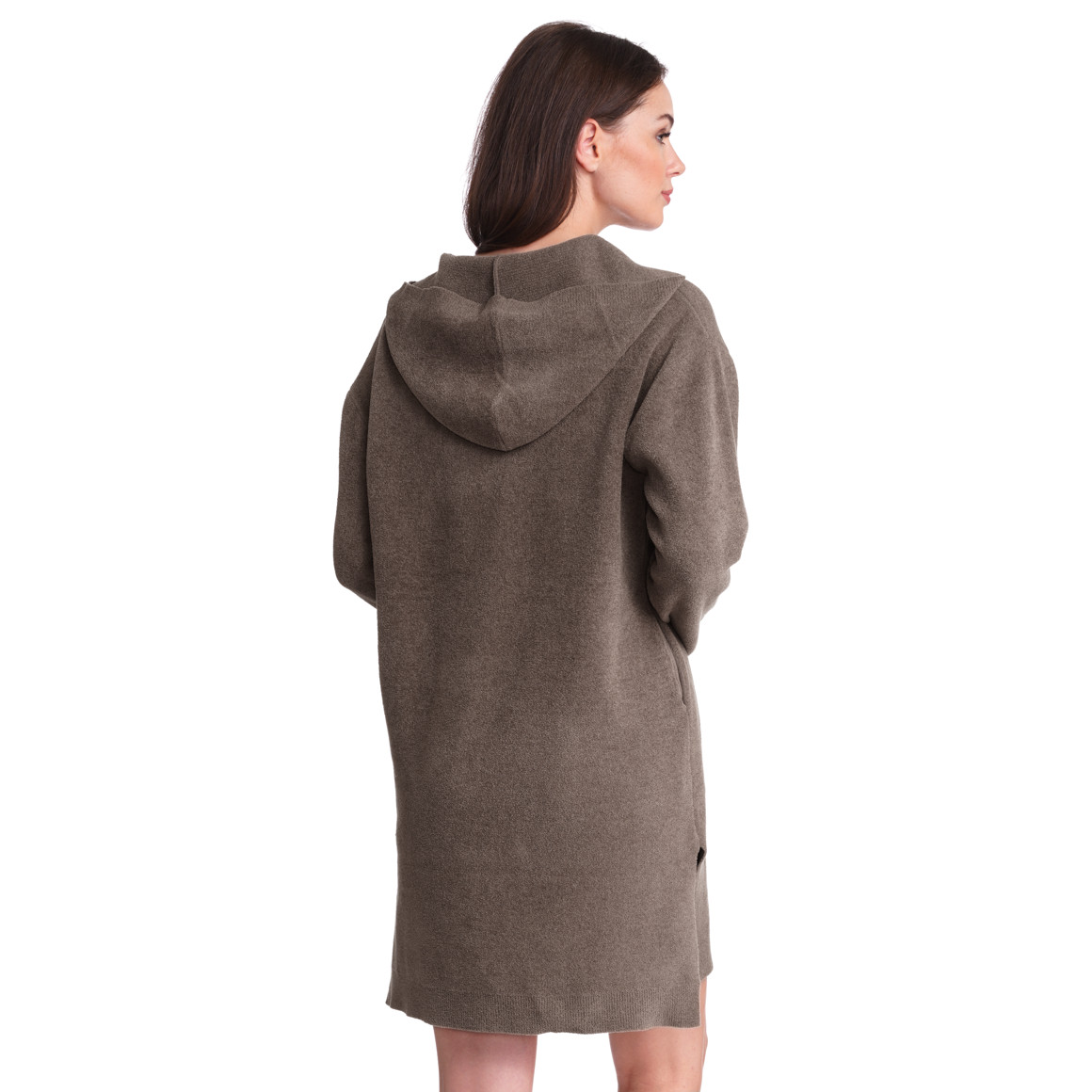 Damen Loungewear-Kleid mit Kapuze