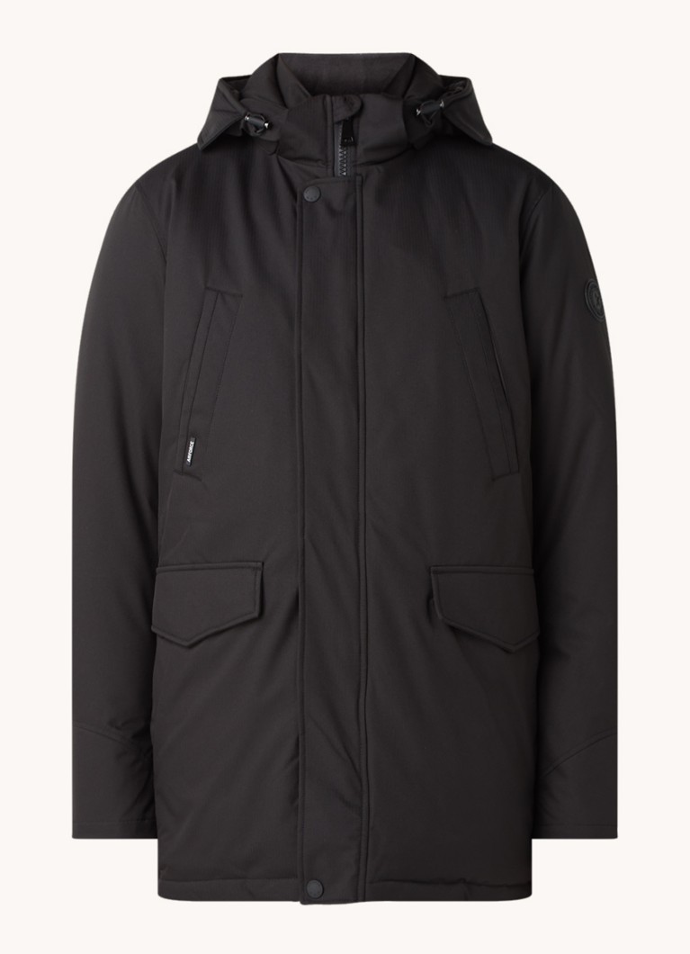 Airforce Padded parka with detachable hood